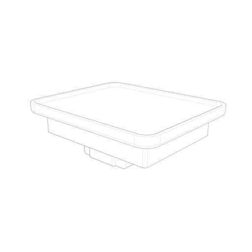 Centering supports without paddle 